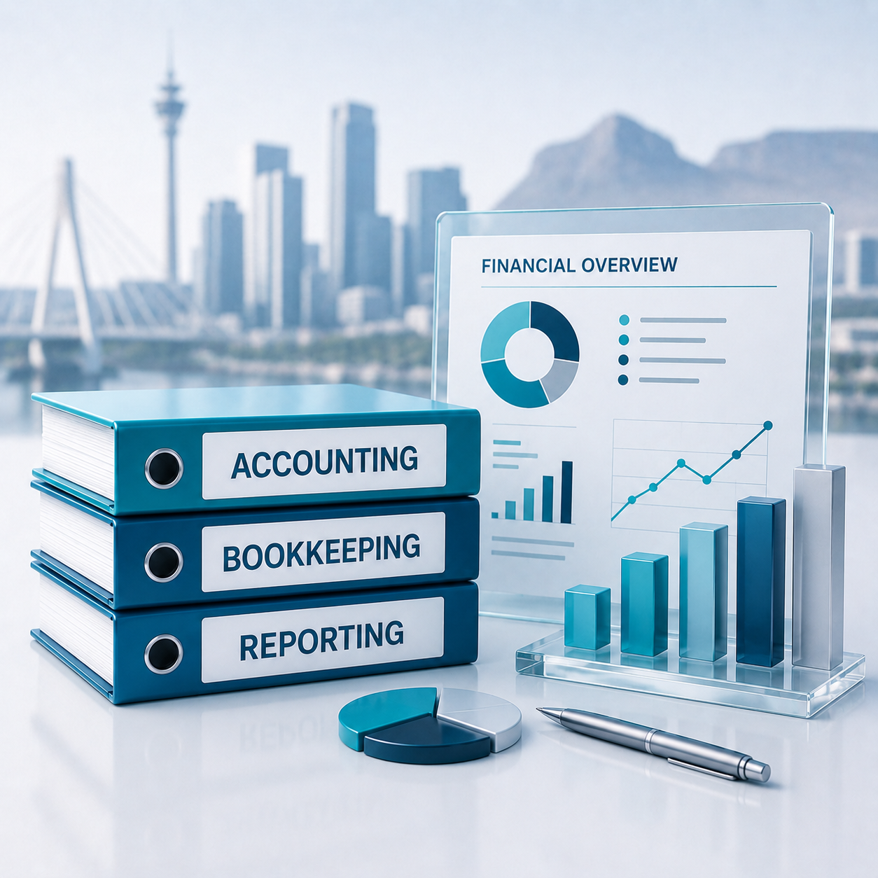 Annual financial statements, accounting records and management reporting dashboard